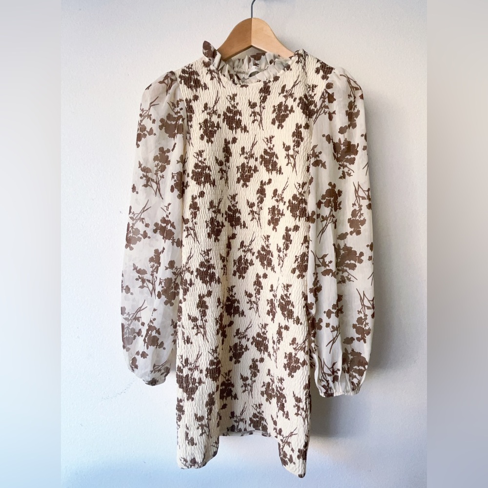 O. Vianca smocked dress
